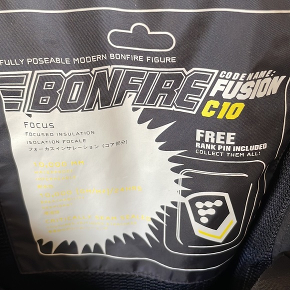 Black bonfire snowboard pants - Picture 9 of 10